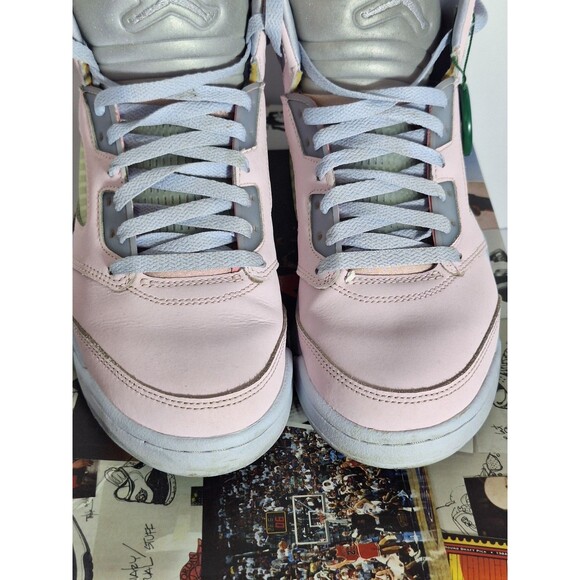 Nike Air Jordan 5 SE Easter 2022 DV0562-600 Men's 8.5 Women's 10 PRE-OWNED - Picture 10 of 16